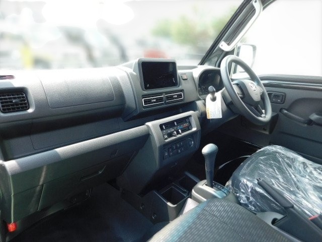 Black 2025 Japanese mini truck / kei truck Daihatsu Hijet Jumbo 4x4 model