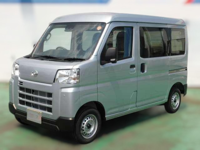 Daihatsu Hijet Cargo Deluxe 4x4 2025 CVT Japanese mini truck in silver metallic