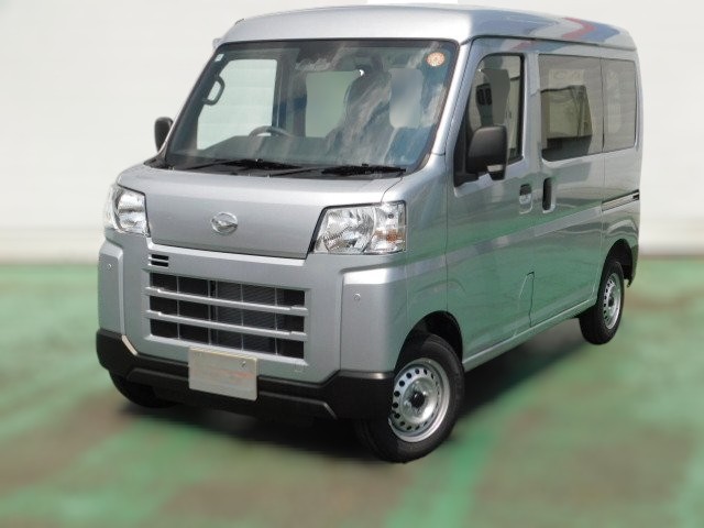 Daihatsu Hijet Cargo Deluxe 4x4 2025 CVT Japanese mini truck in silver metallic