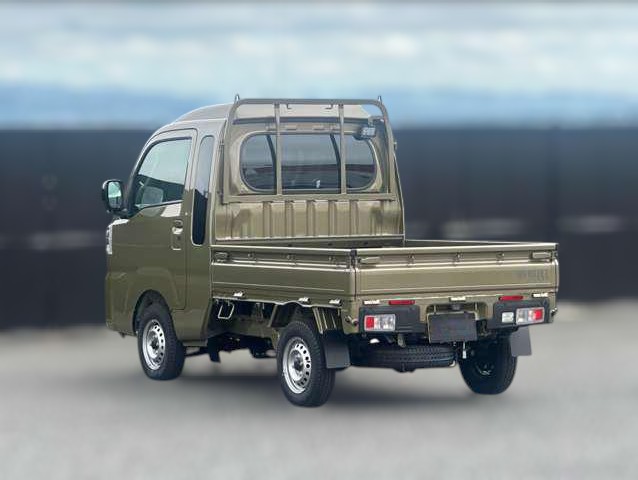 2025 green / khaki Daihatsu Hijet Jumbo 3x4 Japanese mini truck / kei truck