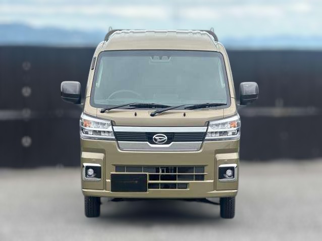 2025 green / khaki Daihatsu Hijet Jumbo 3x4 Japanese mini truck / kei truck