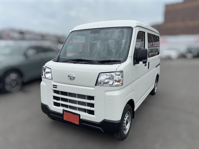 2025 Daihatsu Hijet Cargo Deluxe 4x4 Japanese mini truck in white
