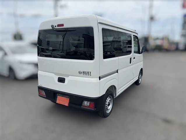 2025 Daihatsu Hijet Cargo Deluxe 4x4 Japanese mini truck in white