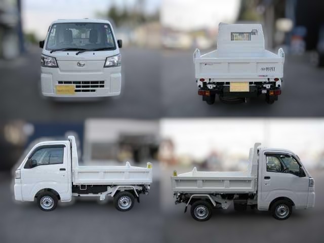 HD Dump Daihatsu Hijet 2025 mini truck with 4x4 and PTO dump mechanism