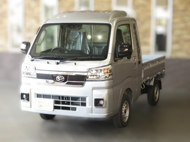 Silver Daihatsu Hijet Jumbo Extra 2024 4x4 Japanese mini truck