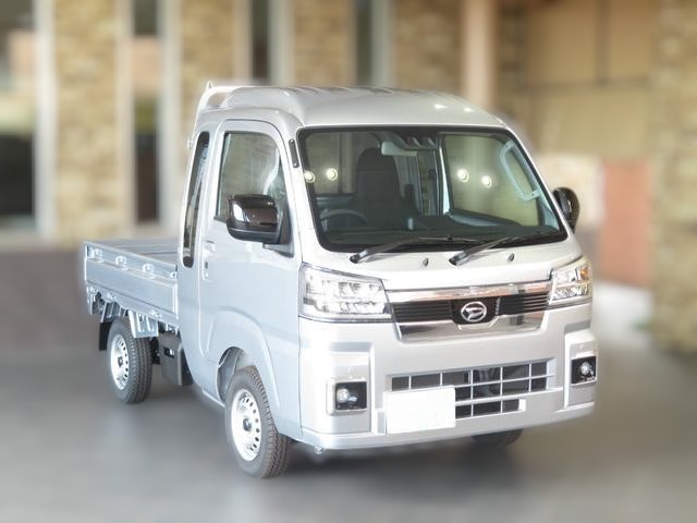 Silver Daihatsu Hijet Jumbo Extra 2024 4x4 Japanese mini truck