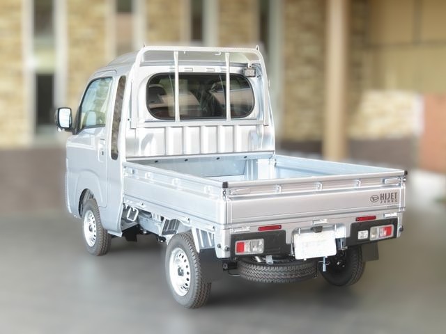 Silver Daihatsu Hijet Jumbo Extra 2024 4x4 Japanese mini truck