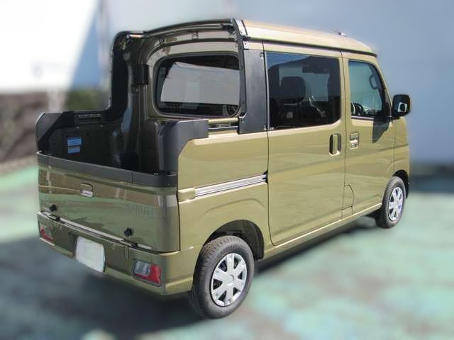 Green 2025 Daihatsu Hijet Deckvan 4x4 Japanese mini truck