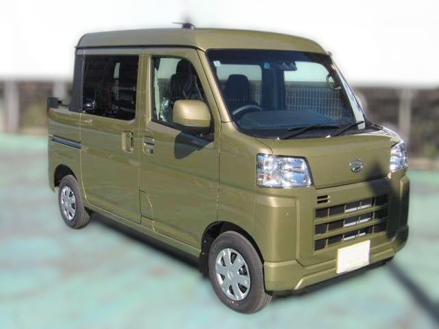 Green 2025 Daihatsu Hijet Deckvan 4x4 Japanese mini truck