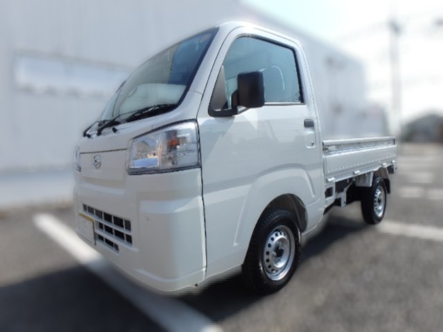Daihatsu Hijet Regular Cab 4x4 2025 manual transmission Japanese mini truck in white