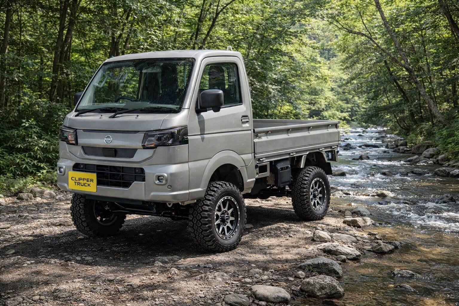 2026 Nissan Clipper Truck Japanese mini truck off-road by stream