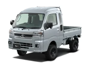 Daihatsu Hijet Jumbo in silver brochure-style from left-front