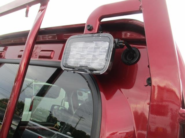 Red metallic 2025 Japanese mini truck 4x4 model Daihatsu Hijet Jumbo