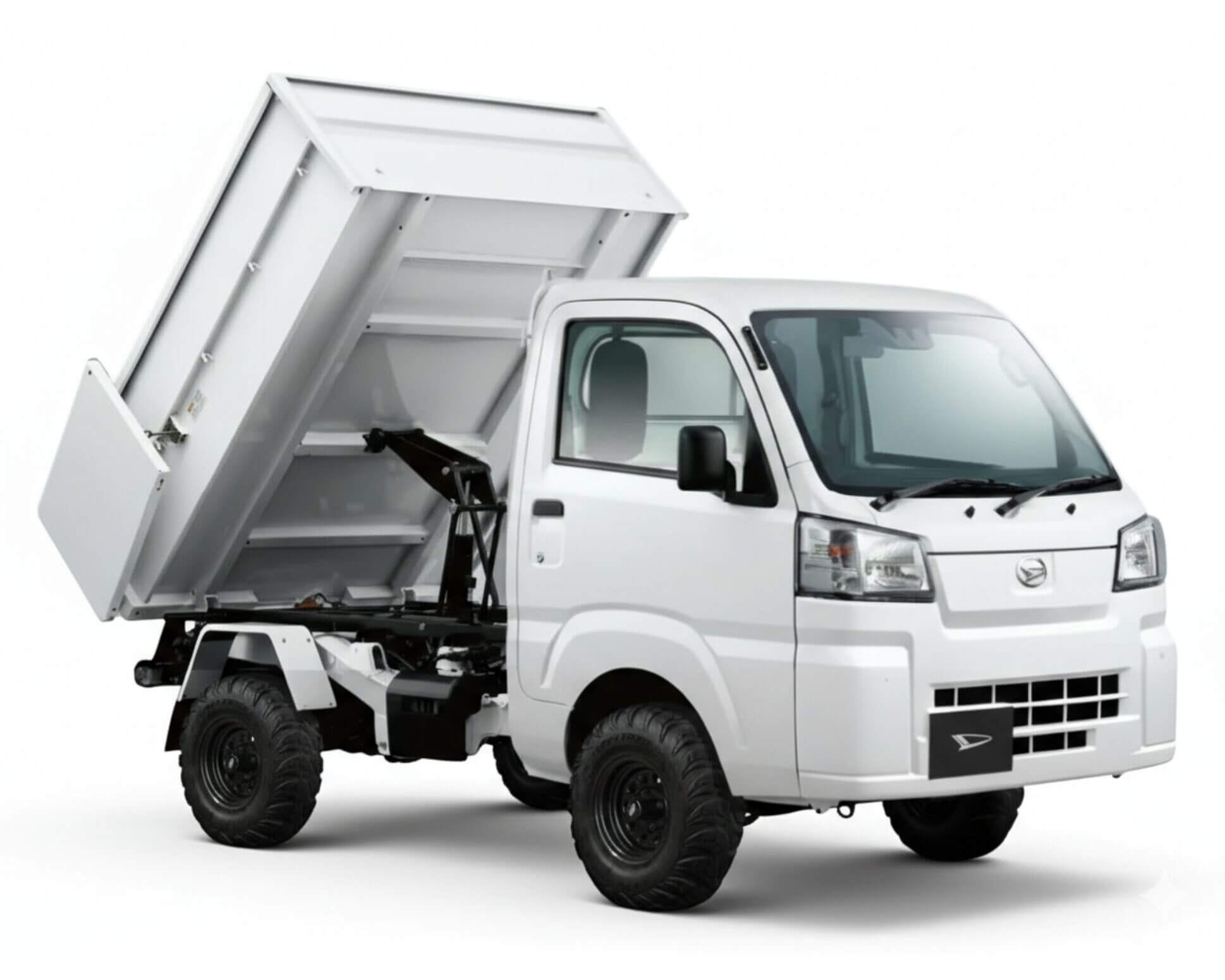 Daihatsu Hijet Cleaning Dump Manual (White) - Mini Truck Depot