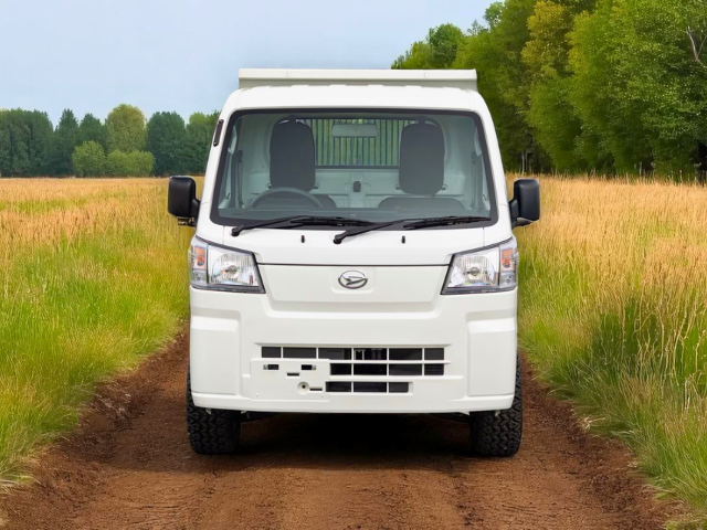 Daihatsu Hijet HD Dump model in field from front