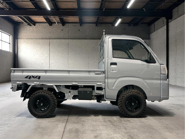 Daihatsu Hijet Regular Cab in silver from right side